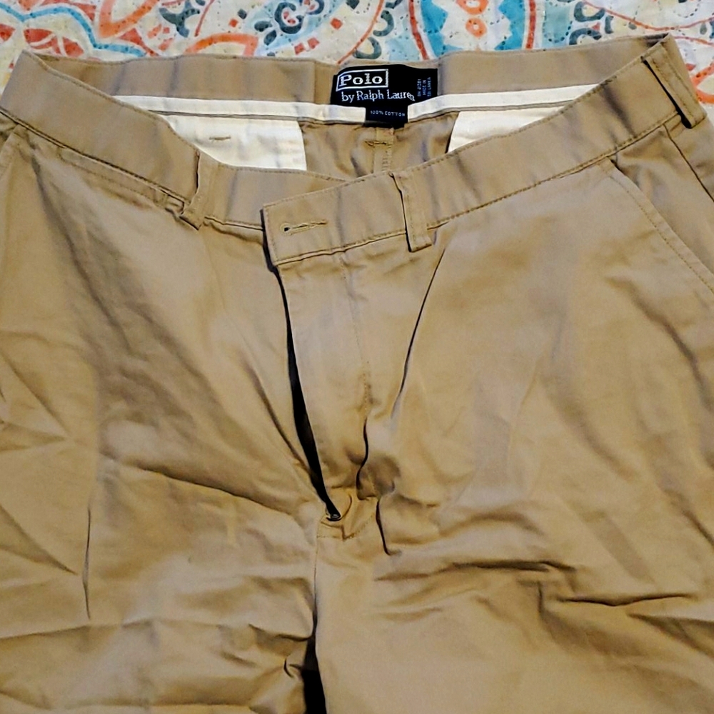 Polo Ralph Lauren shorts flat KHAKI 34, 10in
